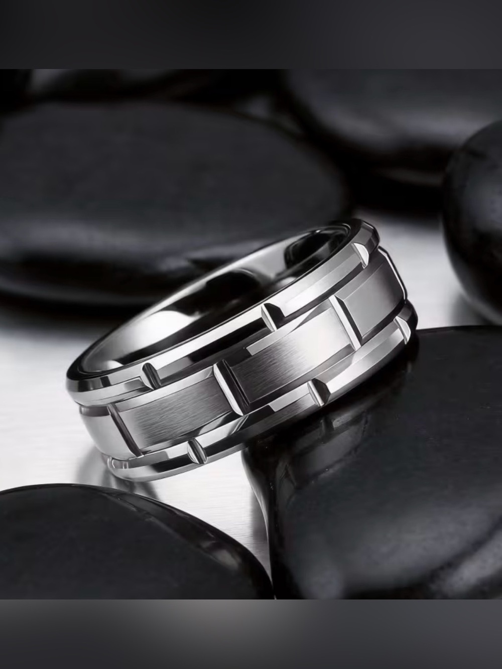 NWT Men’s Tungsten 8mm Ring Size 9